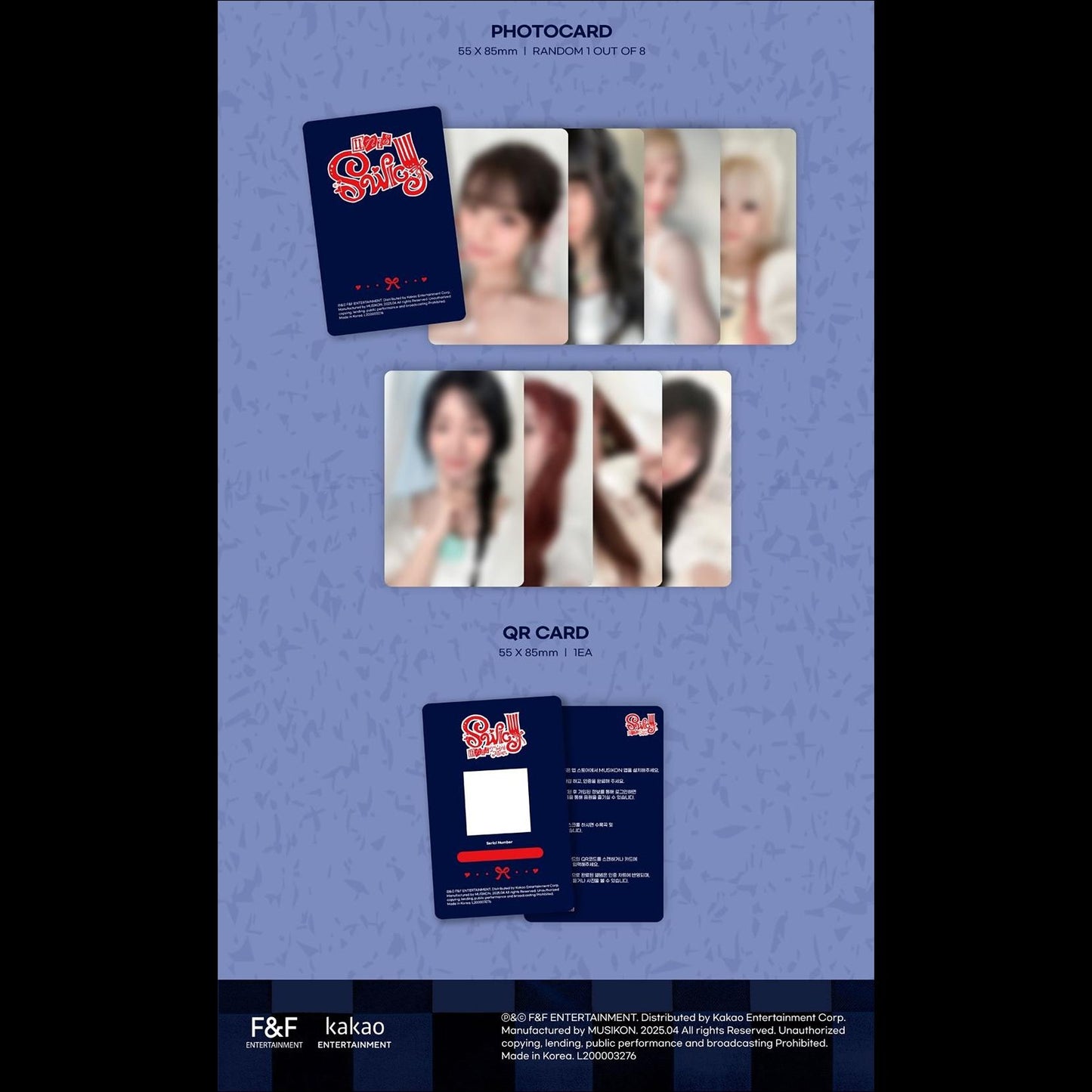 UNIS - SWICY (Keyring Ver.) / 2nd Mini Album