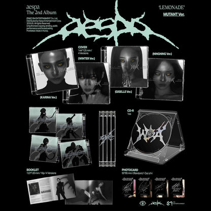 aespa [LEMONADE] MUTANT Ver. 2nd Album + Free Gift