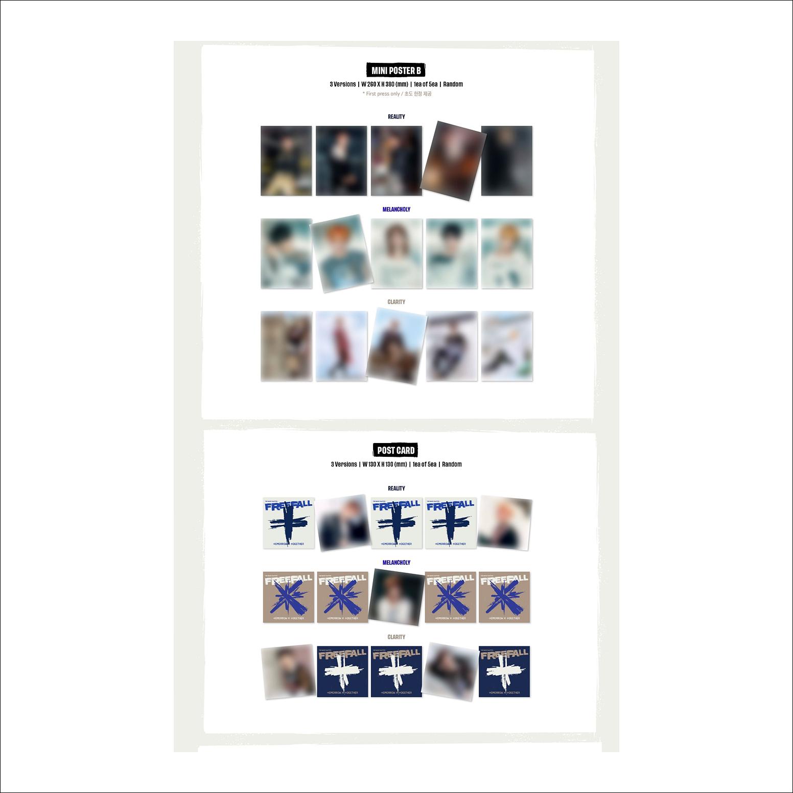 TXT(TOMORROW X TOGETHER) - THE NAME CHAPTER : FREEFALL Album
