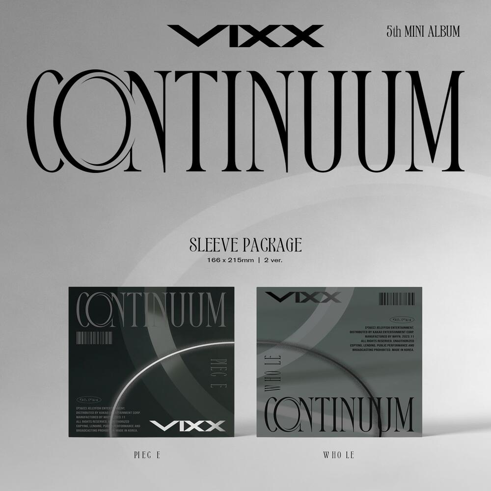 VIXX [CONTINUUM] (PIECE ver. / WHOLE ver.)