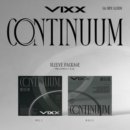 VIXX [CONTINUUM] (PIECE ver. / WHOLE ver.)