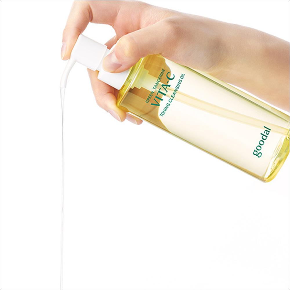 [Goodal] Green Tangerine Vita C Toning Cleansing Oil - Brightening & Deep Pore Cleansing, 200ml | Olive's K-beauty