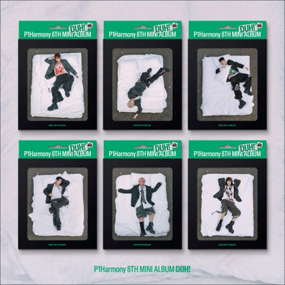 P1Harmony 8th Mini Album DUH! Compact Ver. (H Ver. / CD)