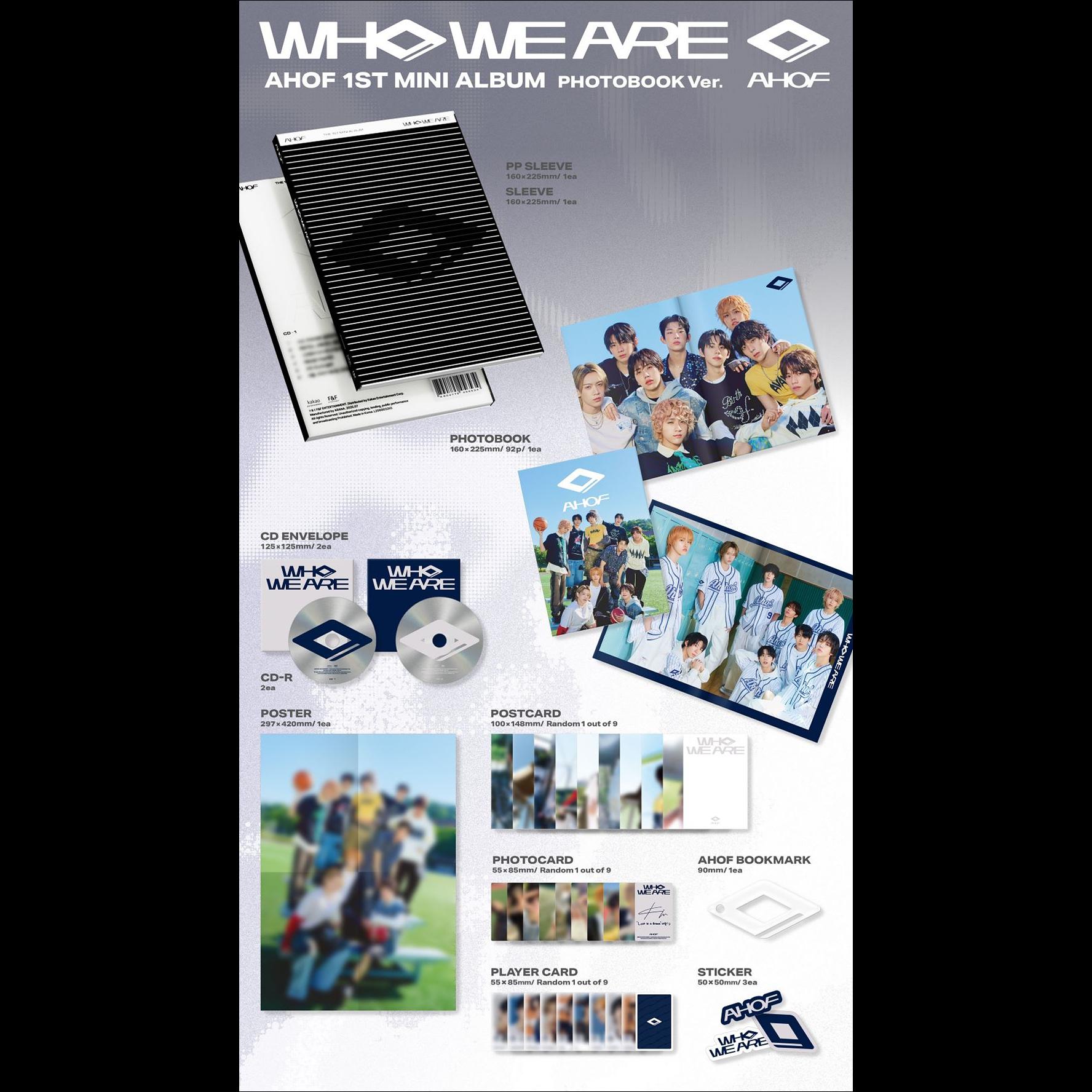 AHOF [WHO WE ARE] PHOTOBOOK Ver. Album