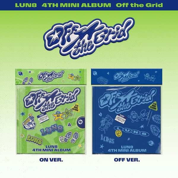 [Pre-order] LUN8 [Off the Grid] 4TH MINI ALBUM (ON Ver. / OFF Ver.) + Free Gift