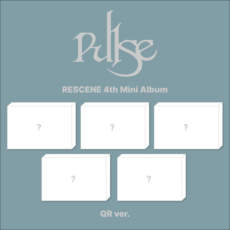[Pre-order] RESCENE 4th Mini Album PULSE QR Version Official Sealed K-pop Album + Free Gift