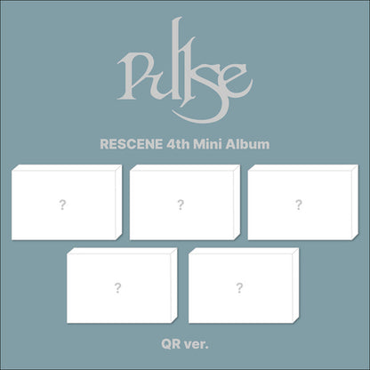 [Pre-order] RESCENE 4th Mini Album PULSE QR Version Official Sealed K-pop Album + Free Gift