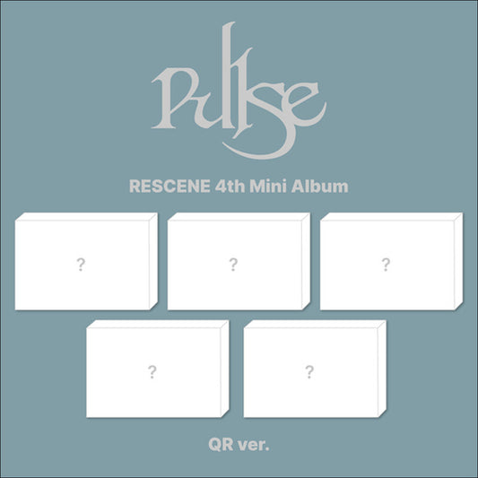 [Pre-order] RESCENE 4th Mini Album PULSE QR Version Official Sealed K-pop Album + Free Gift