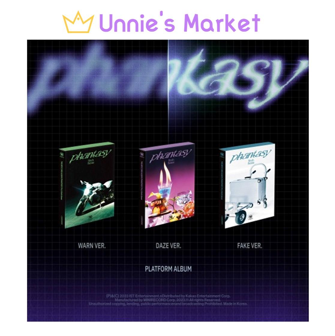 THE BOYZ [Phantasy_ Pt.2 Sixth Sense] Platform ver. (WARN Ver. / DAZE VER. / FAKE VER.)