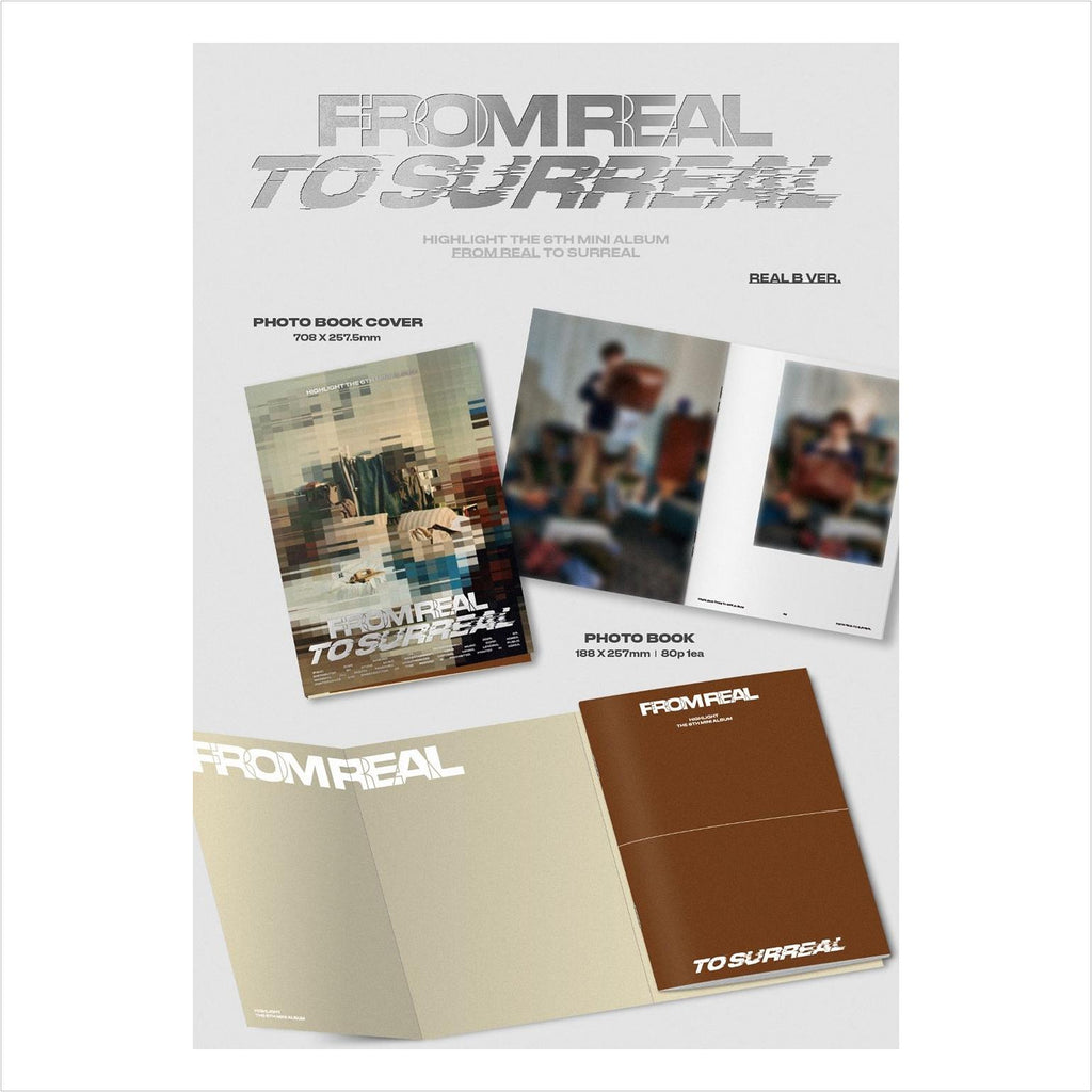 Hightlight - From Real to Surreal Photobook Ver. Album
