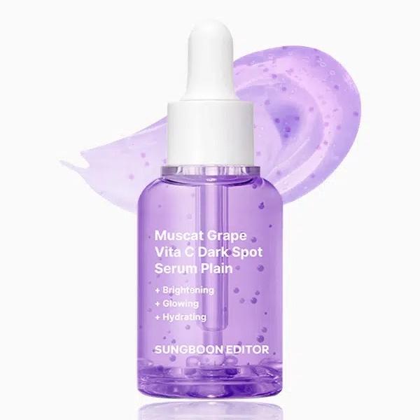 [Sungboon Editor] Muscat Grape Vita C Dark Spot Serum Plain 30ml - Brightening & Blemish Care, Vitamin C Jelly Capsule, Anti-Oxidant Glow Serum
