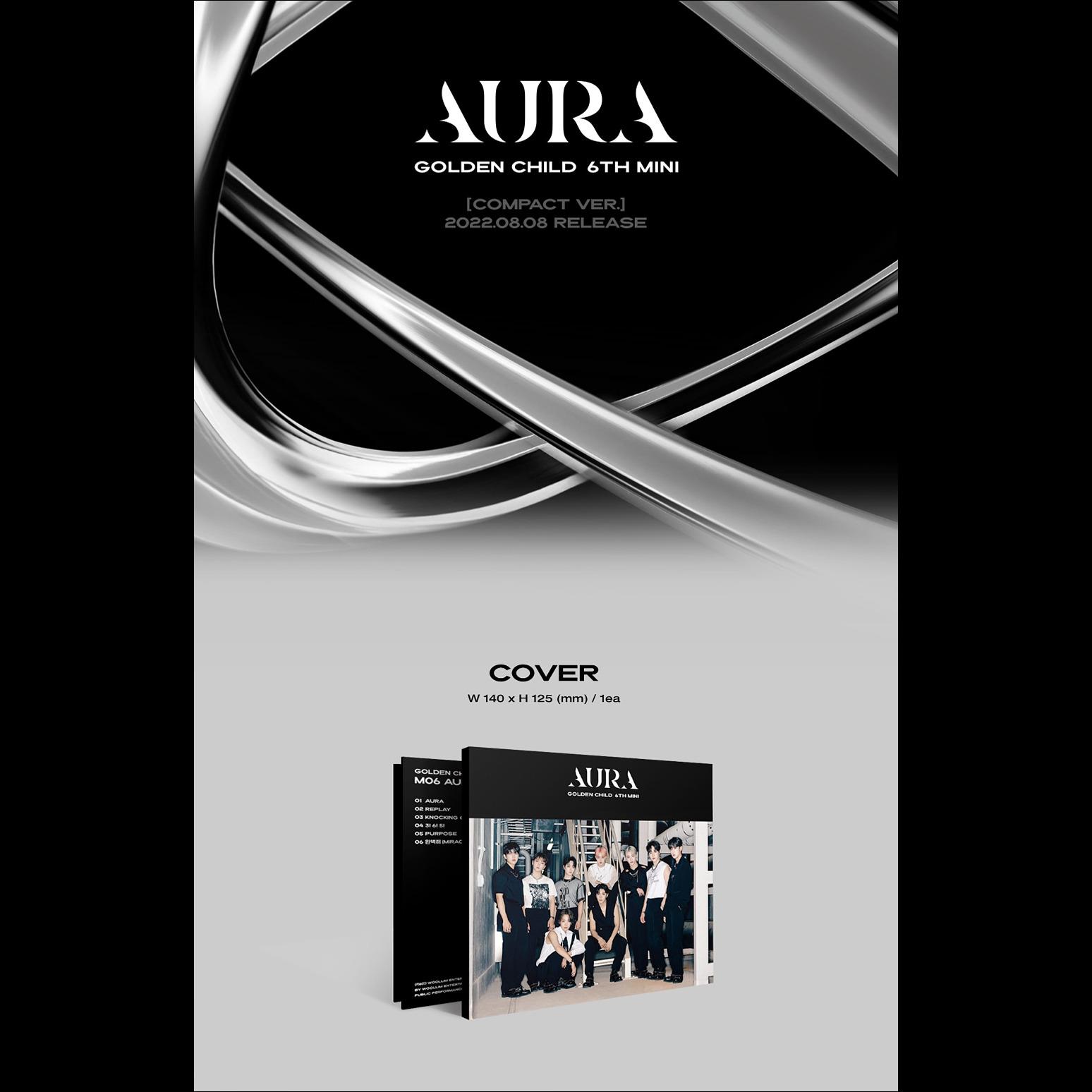 GOLDEN CHILD [AURA] Compact Ver. Album