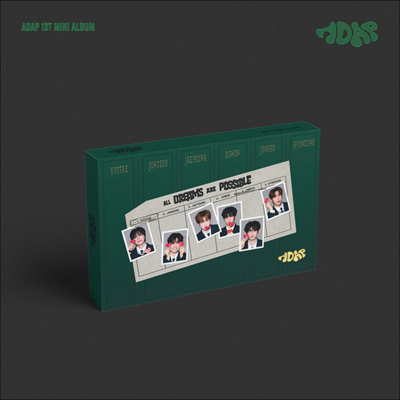 [Pre-order] ADAP - 1st Mini Album [ALL DREAMS ARE POSSIBLE] (Platform Ver.) + Free Gift