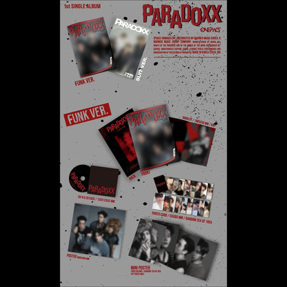 ONE PACT - PARADOXX (FUNK VER., SUIT VER.) / 1st Single Album