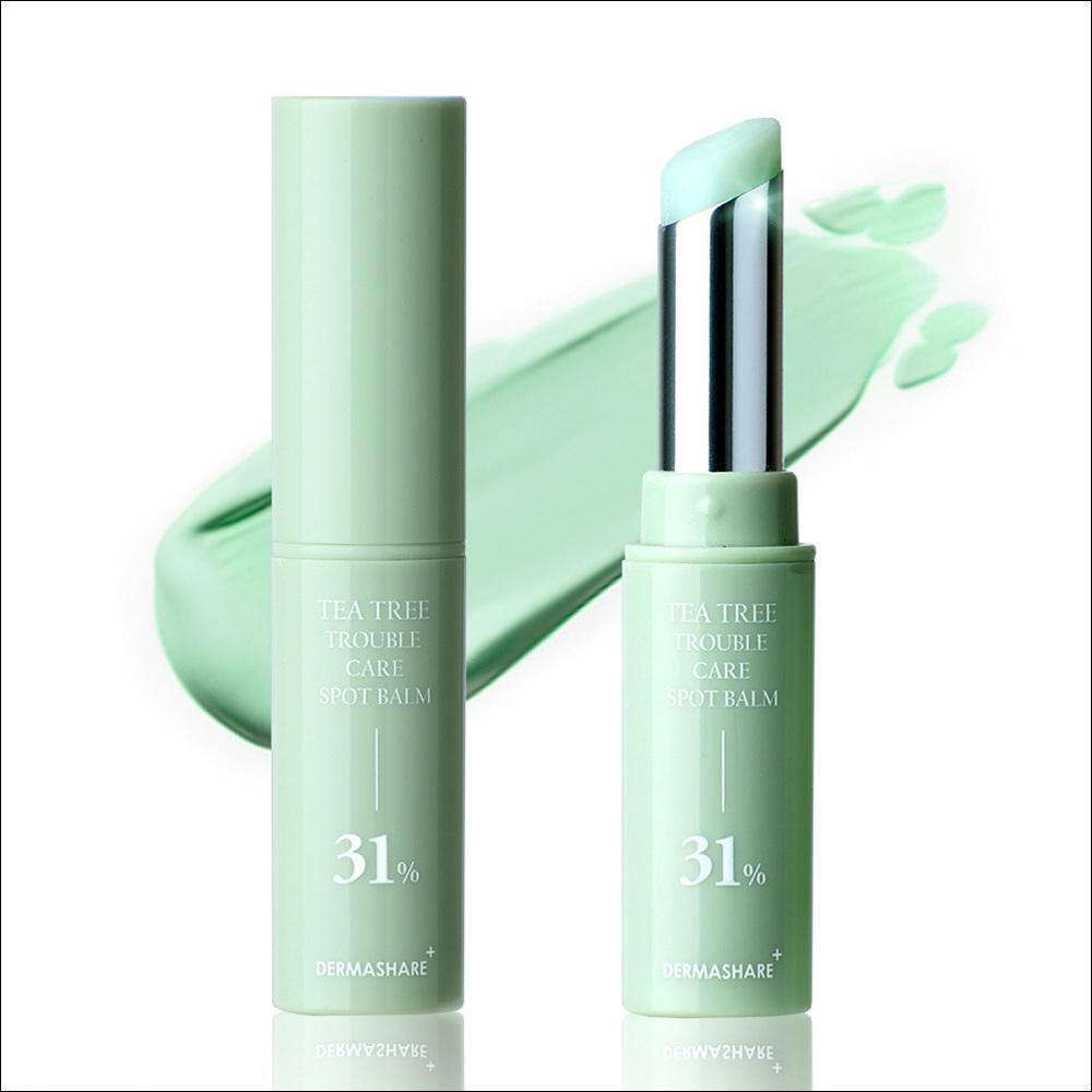 Derma Share Tea Tree Trouble Care Spot Balm 3.5g – Targeted Blemish Care