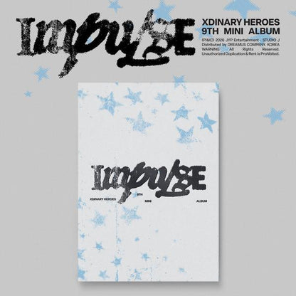 [Pre-order] Xdinary Heroes 9th Mini Album IMPULSE POSTCARD BOOK Ver KPOP Sealed + Free Gift