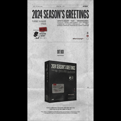 [YES24/STANDARD POB] ATEEZ - ATEEZ 2024 Season's Greetings