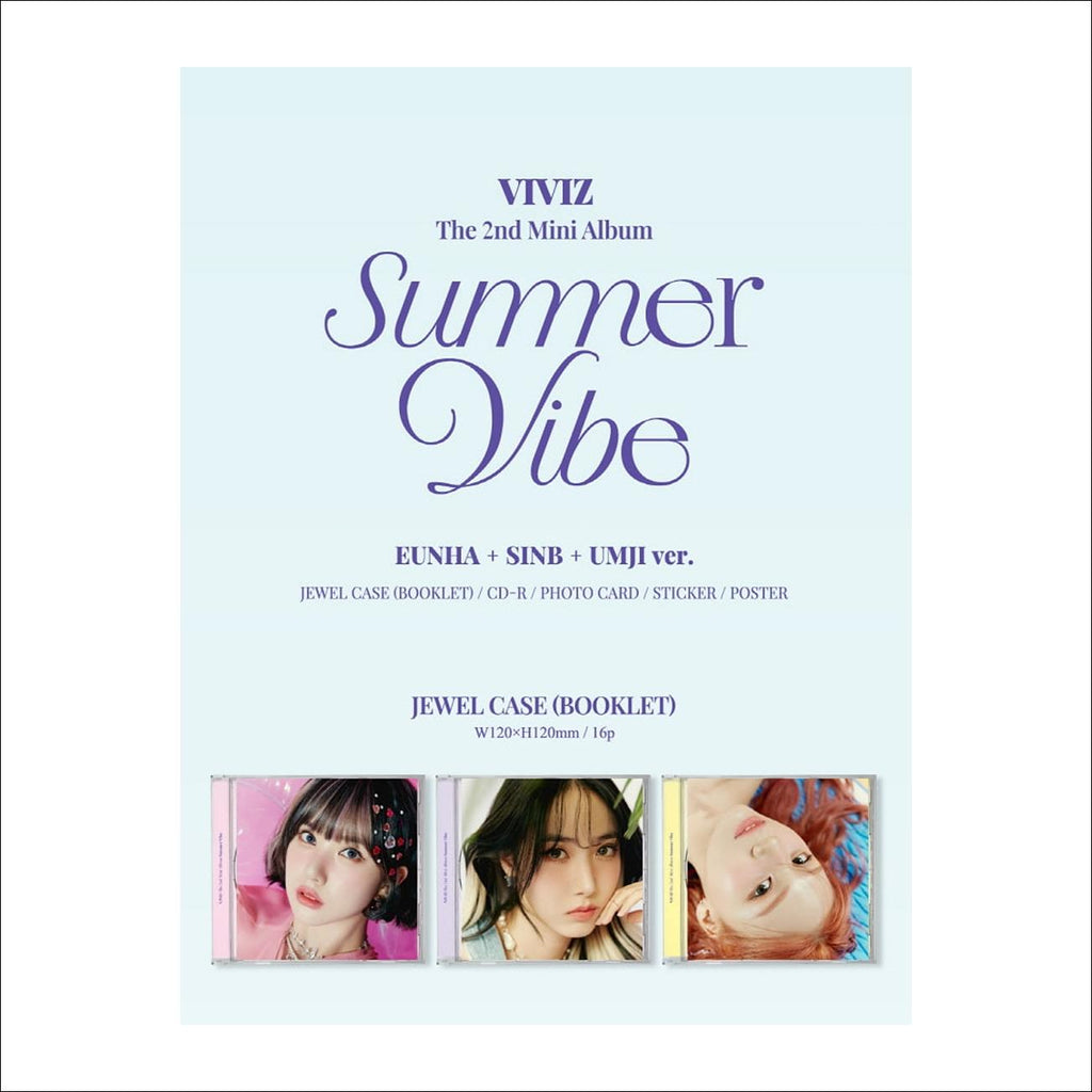 VIVIZ [Summer Vibe] 2nd Mini Album Jewel Case ver.