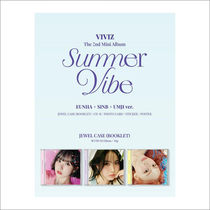 VIVIZ [Summer Vibe] 2nd Mini Album Jewel Case ver.