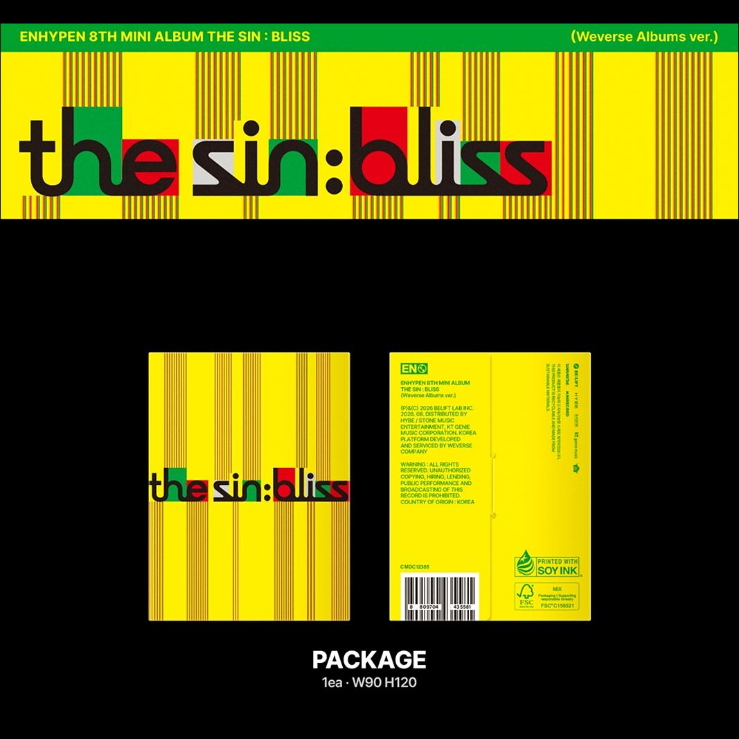 [Pre-order] ENHYPEN - THE SIN  BLISS (Weverse Albums ver.) + Free Gift