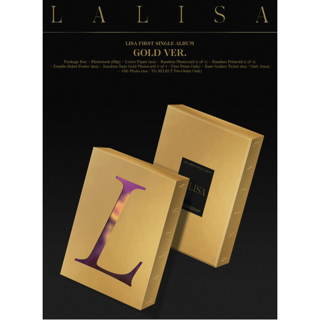 [1st Edition] LISA (BLACKPINK) - LALISA Album
