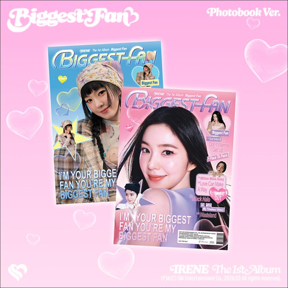 (Photobook Ver.) IRENE (Red Velvet) [Biggest Fan] 1st Album + Free Gift