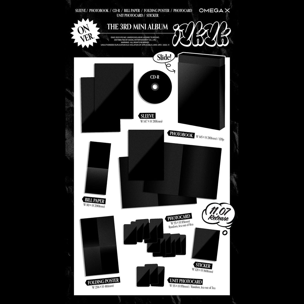 OMEGA X [iykyk] ON ver. / OFF ver