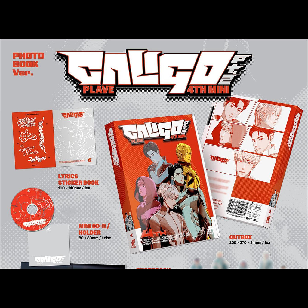 PLAVE [Caligo Pt.2] 4th Mini Album (Photobook ver.) + free gift