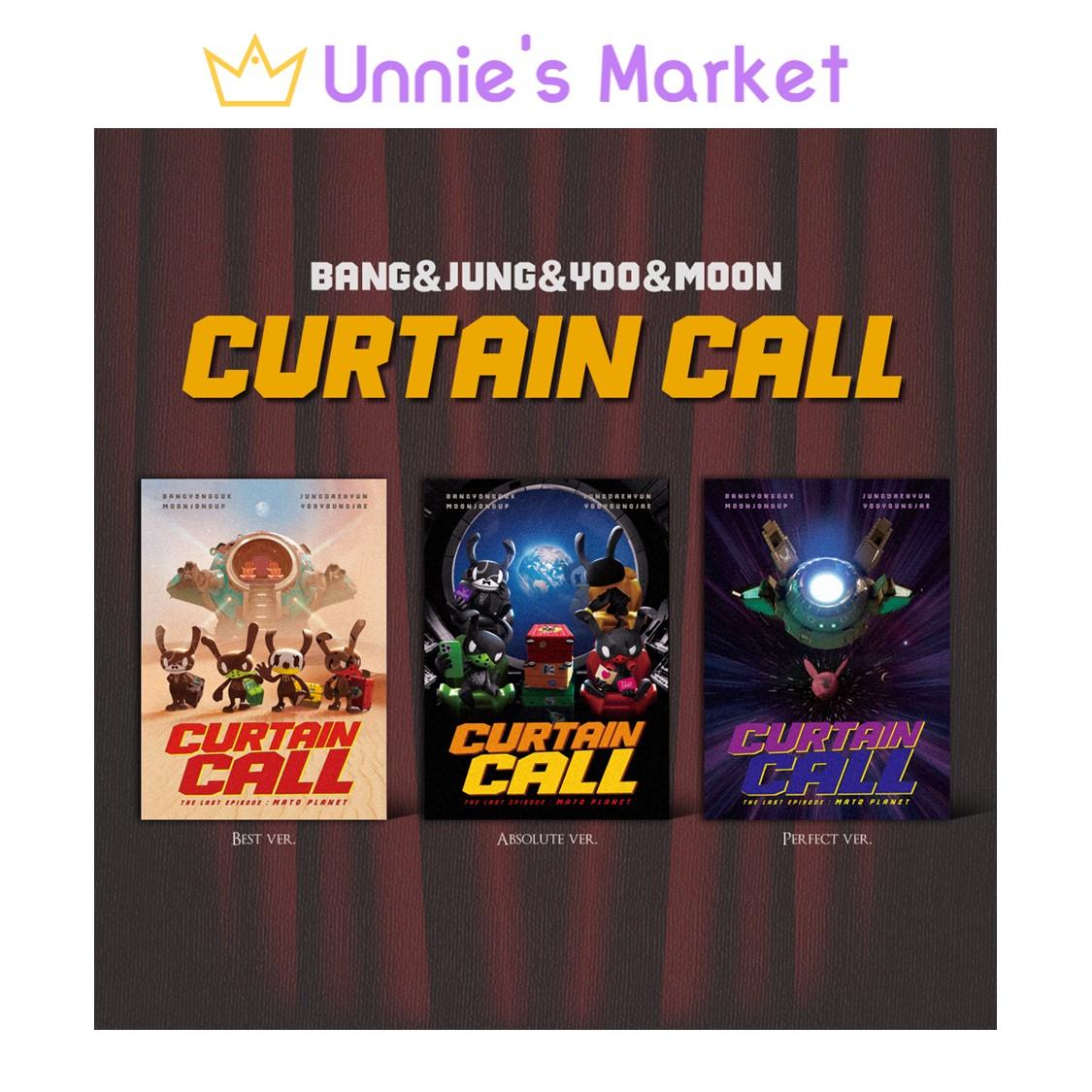 BANG&JUNG&YOO&MOON(B.A.P) - CURTAIN CALL (Best ver., Absolute ver., Perfect ver.)