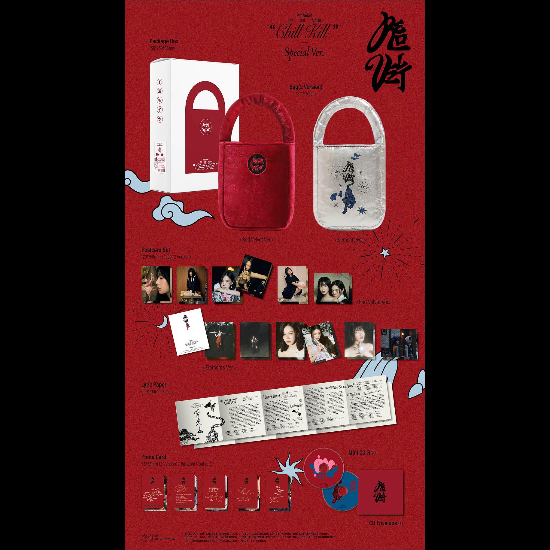 [Special Ver.] Red Velvet - Chill Kill (Bag Ver.)