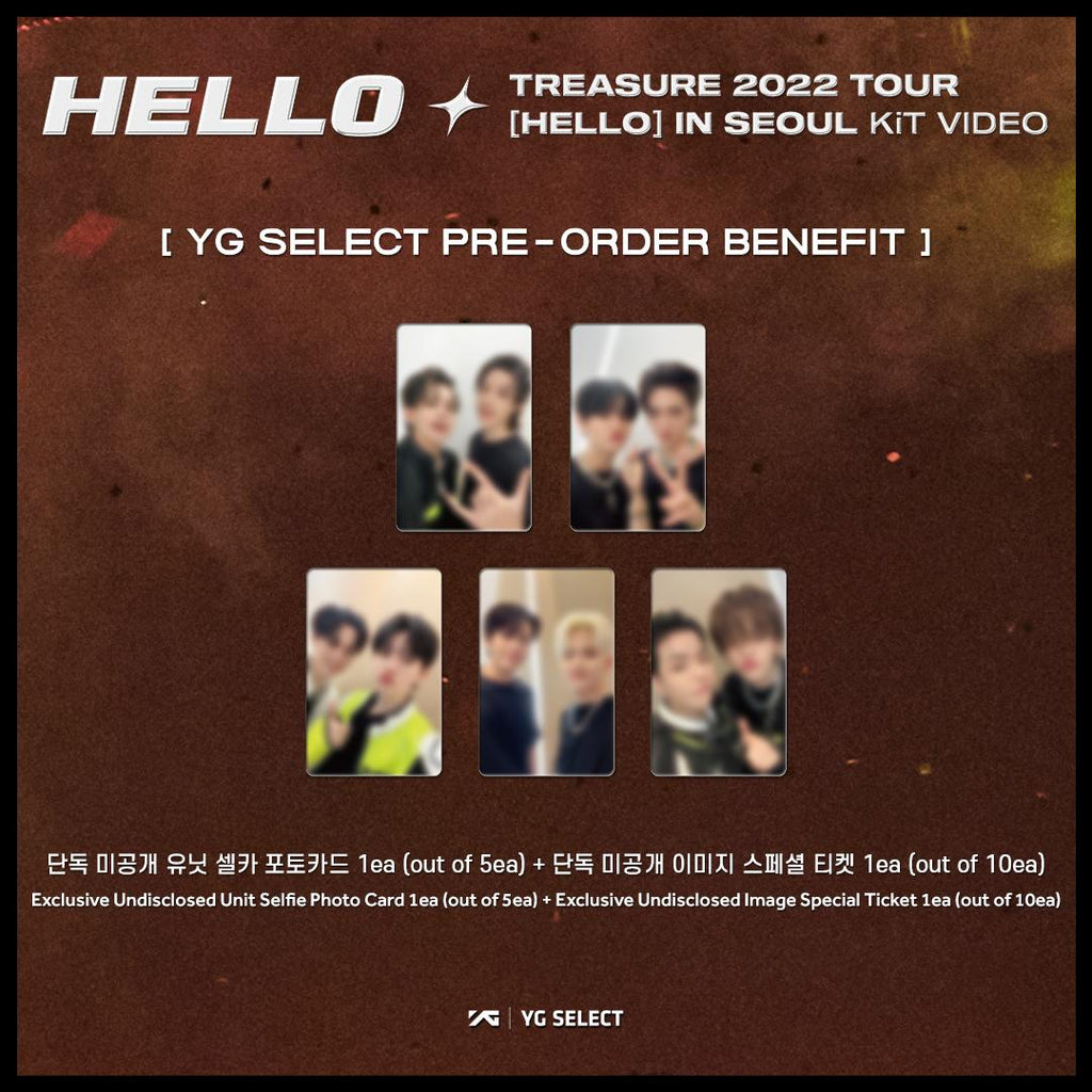 TREASURE 2022 TOUR [HELLO] IN SEOUL KiT VIDEO