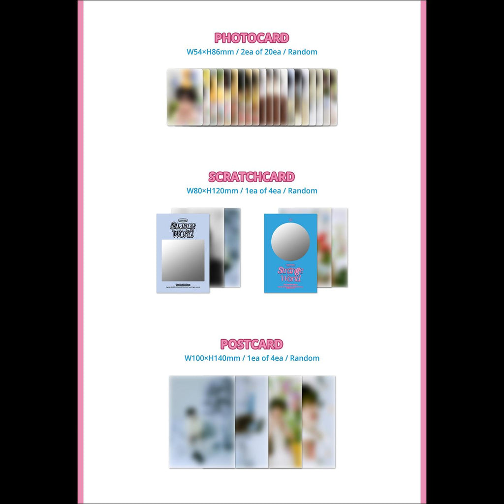 HA SUNG WOON [Strange World] Photobook (2D / 3D)
