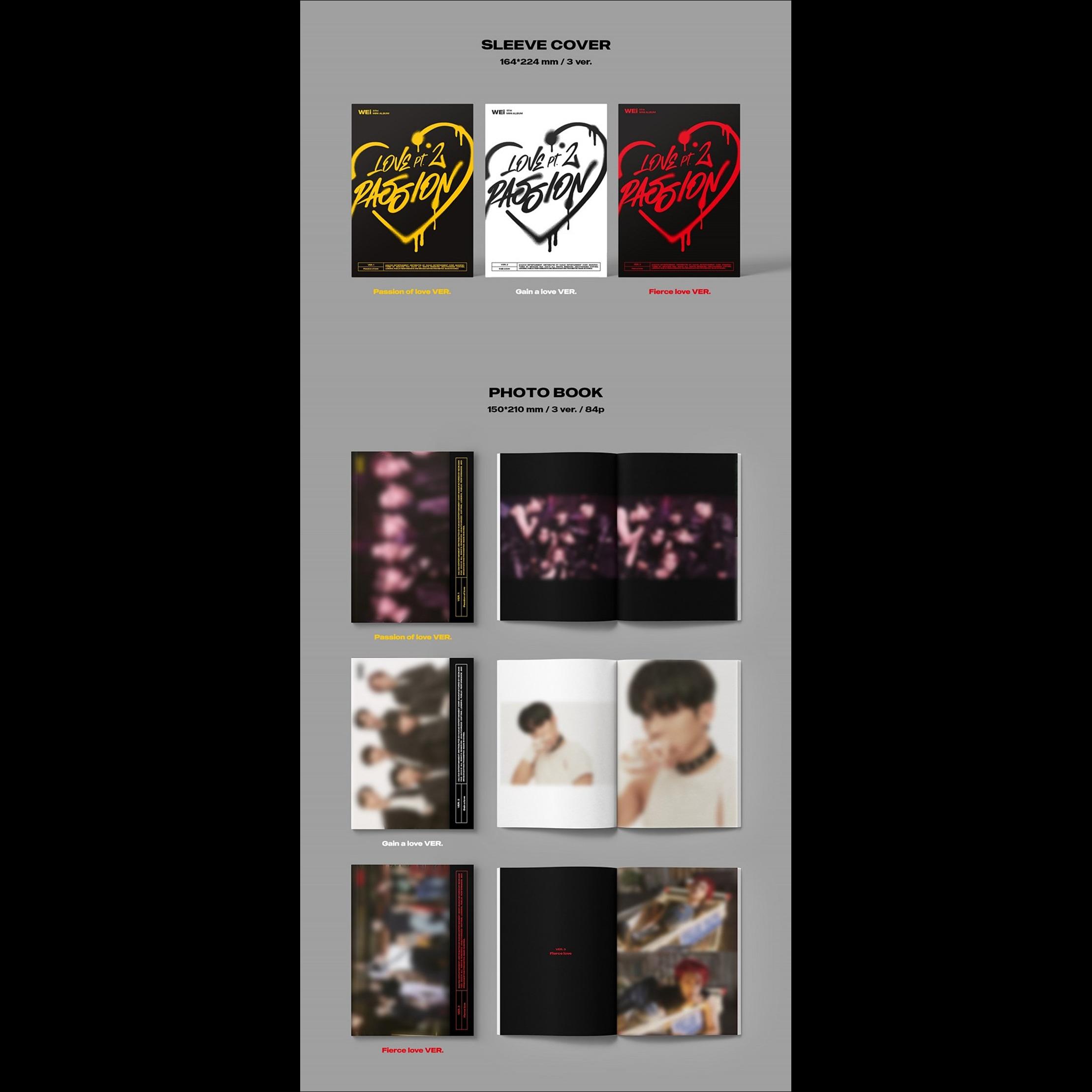 WEi Love Pt.2 : Passion 5th Mini Album