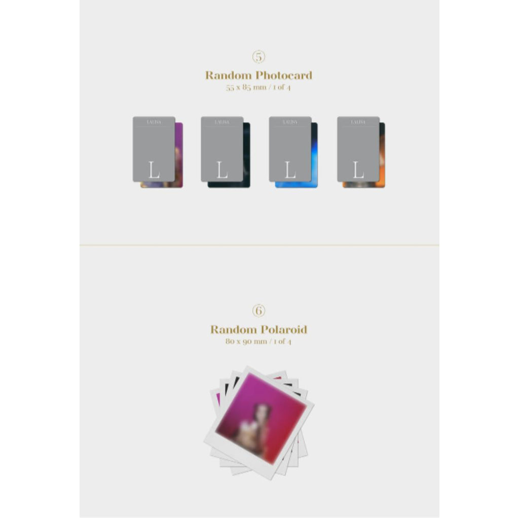 [1st Edition] LISA (BLACKPINK) - LALISA Album