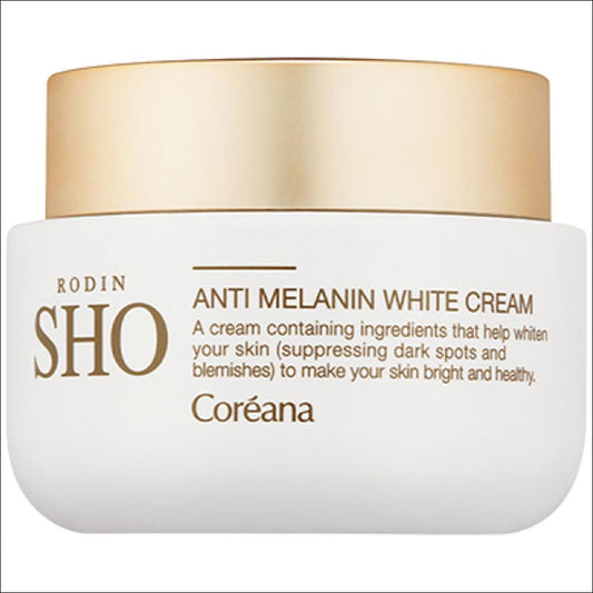 Coreana Rodin Show Anti-Melanin Whitening Cream 50ml – Niacinamide 5% Brightening Cream