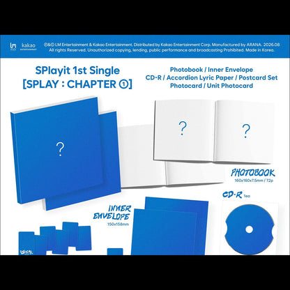 [Pre-order] Splayit [SPLAY CHAPTER 01] 1st Single Album + Free Gift