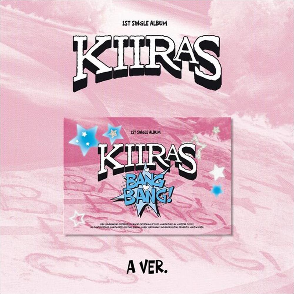 KIIRAS - BANG BANG! 1st Single Album (A ver. / B ver.) + Free Gift