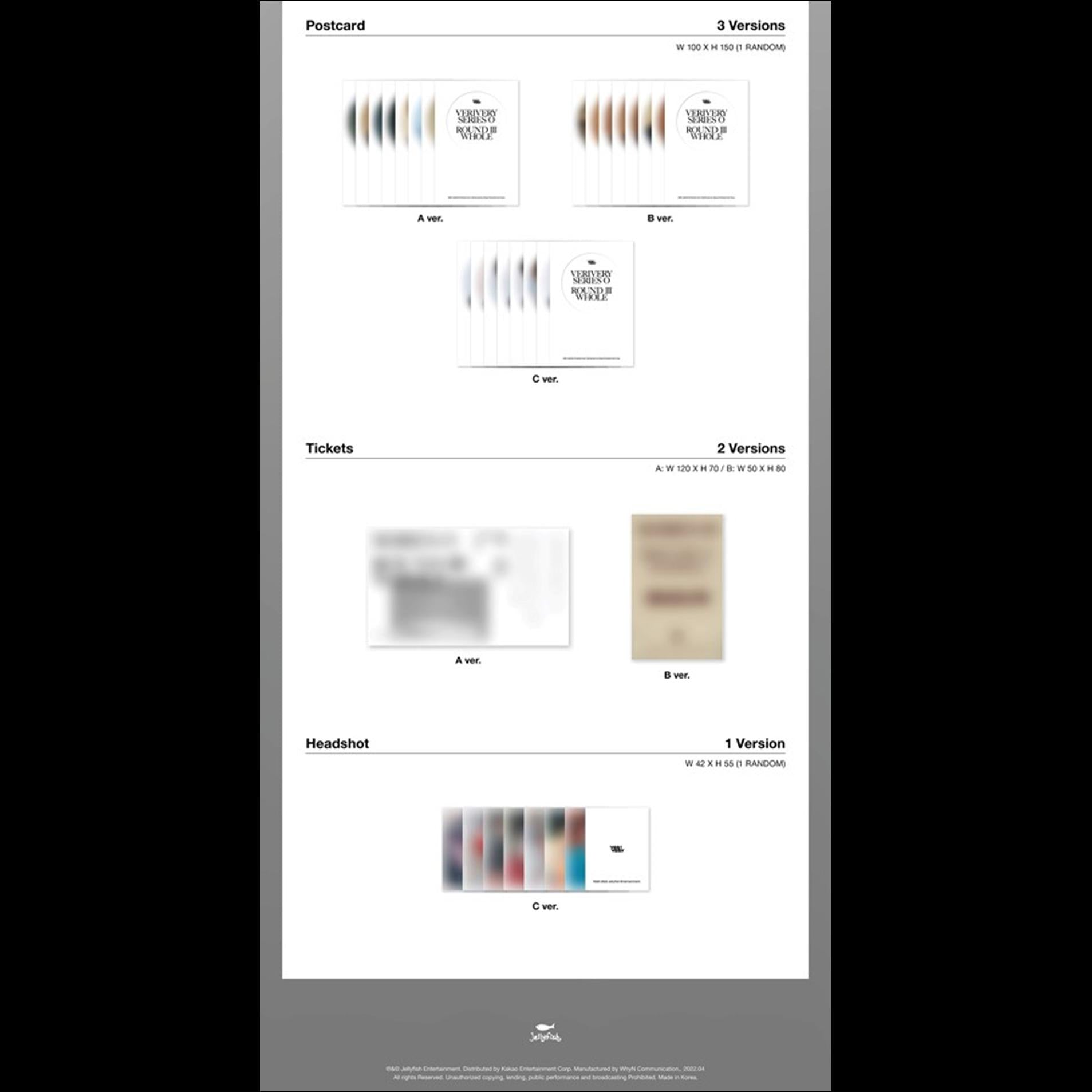 VERIVERY SERIES ‘O’ [ROUND 3 : WHOLE] Album