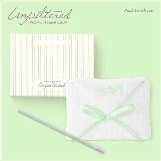 WONPIL(DAY6) - Unpiltered Album Book Pouch ver. + Free Gift