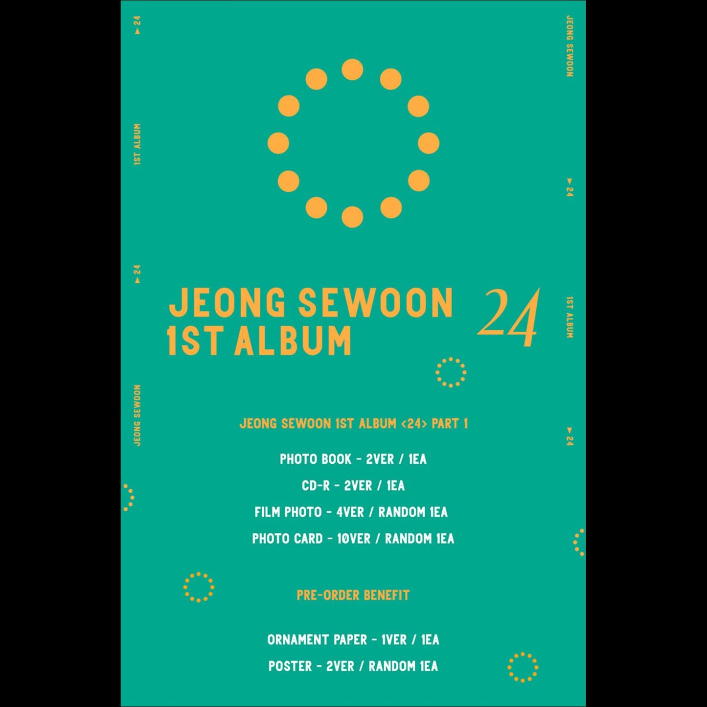 Jeong Sewoon 1st Album [24 Part.1]