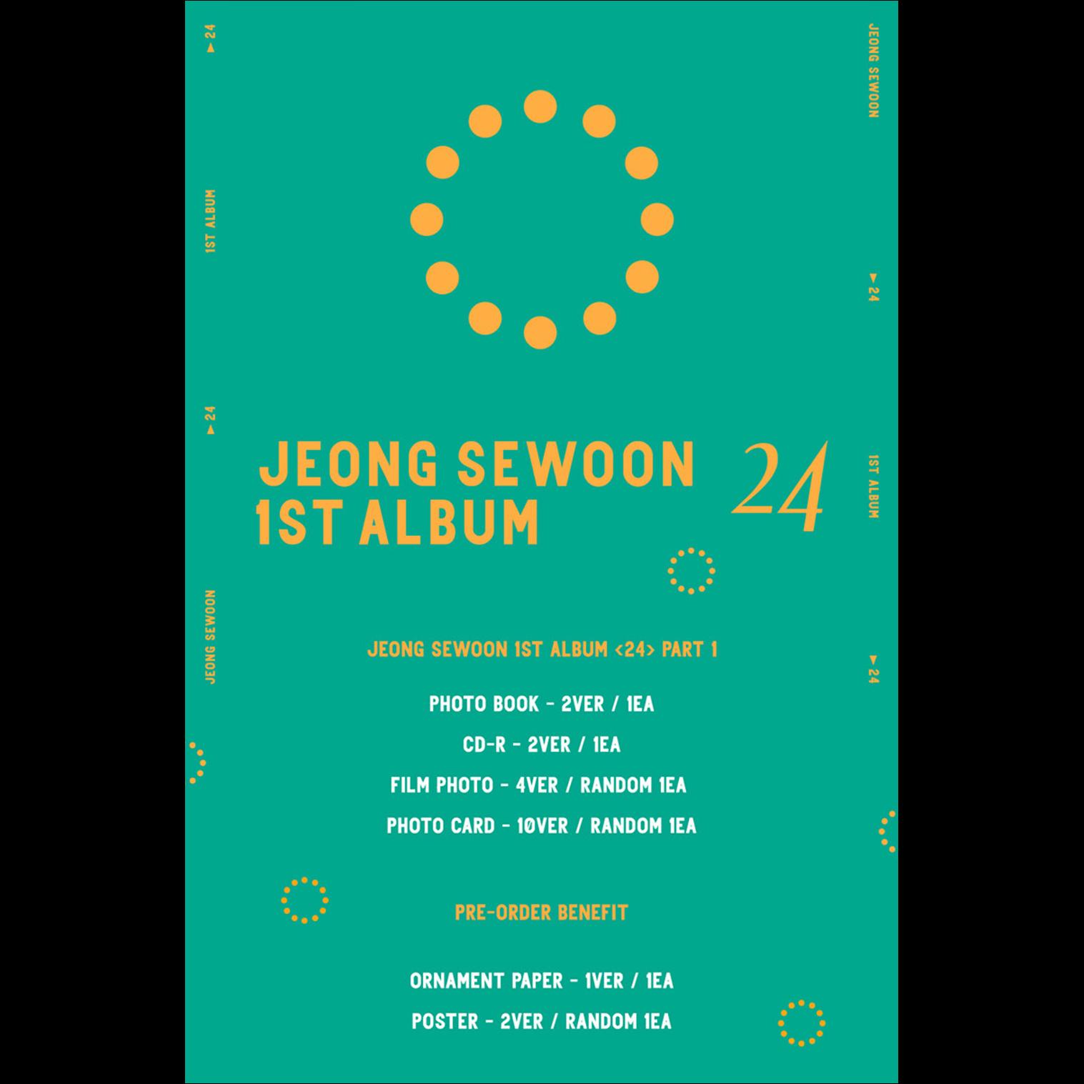 Jeong Sewoon 1st Album [24 Part.1]