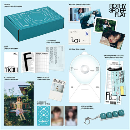 [Pre-order] Rothy [FLAT] 3rd EP Album + Free Gift