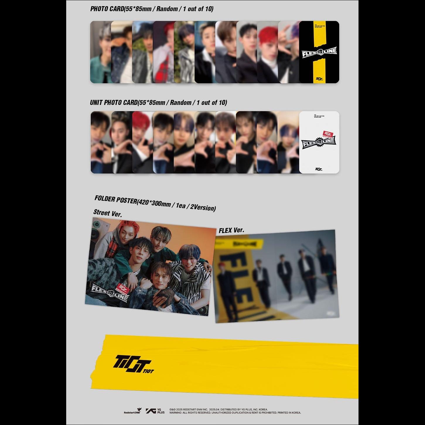 TIOT [FLEX LINE] Photobook ver. 3rd Mini Album