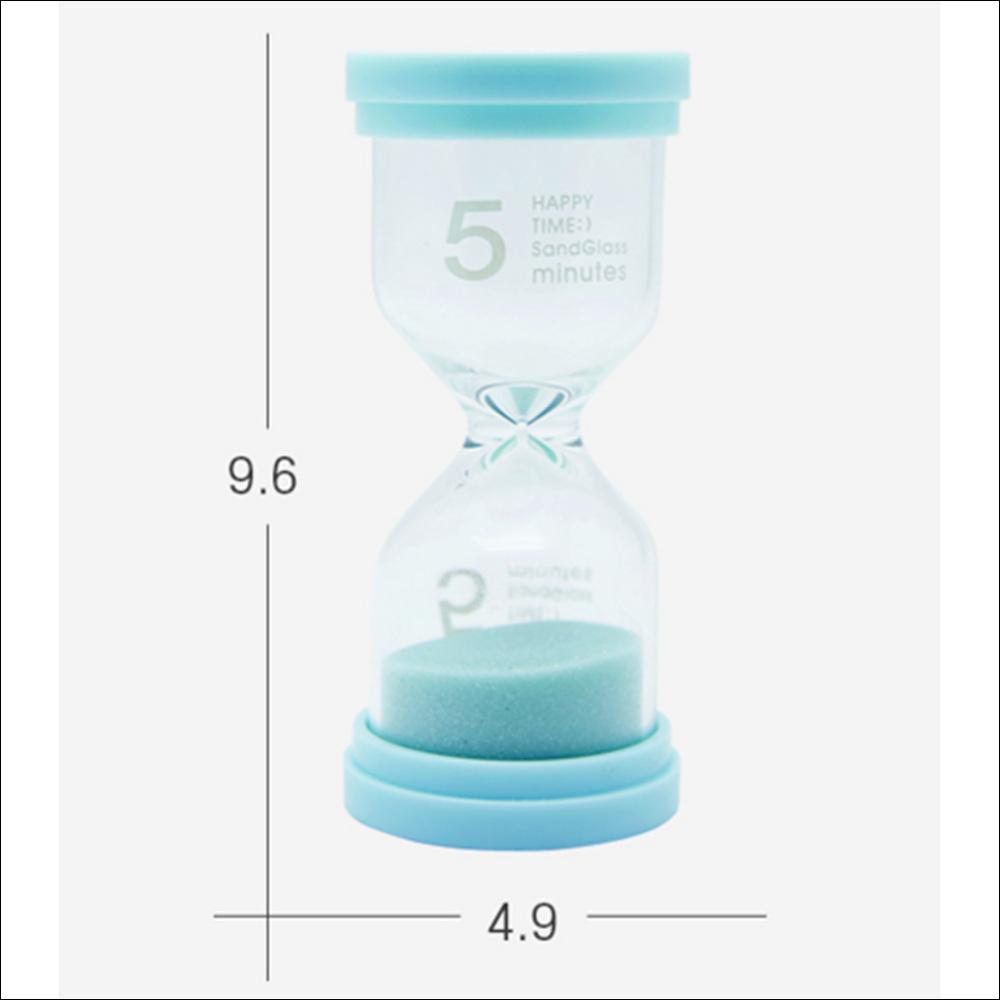 Desktop Sand Timer - 3 Minutes (Blue/Green/Pink/Yellow)
