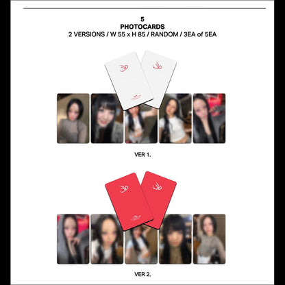 Yves - NAIL [Deluxe ver.] : Standard Photobook ver. Album (VER 1., VER2.) + Free Gift
