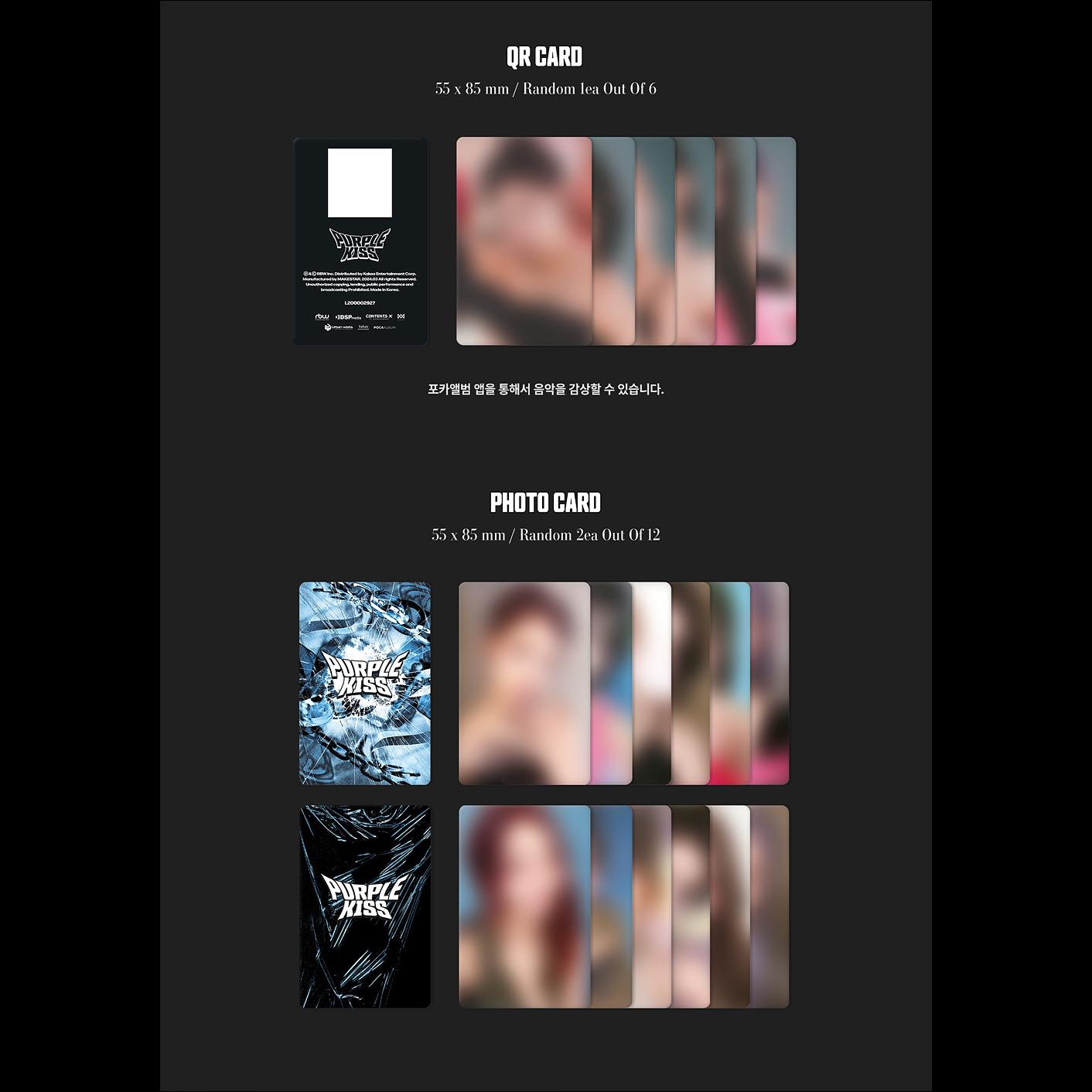 PURPLE KISS [BXX] POCA Album Ver. + Free Girt