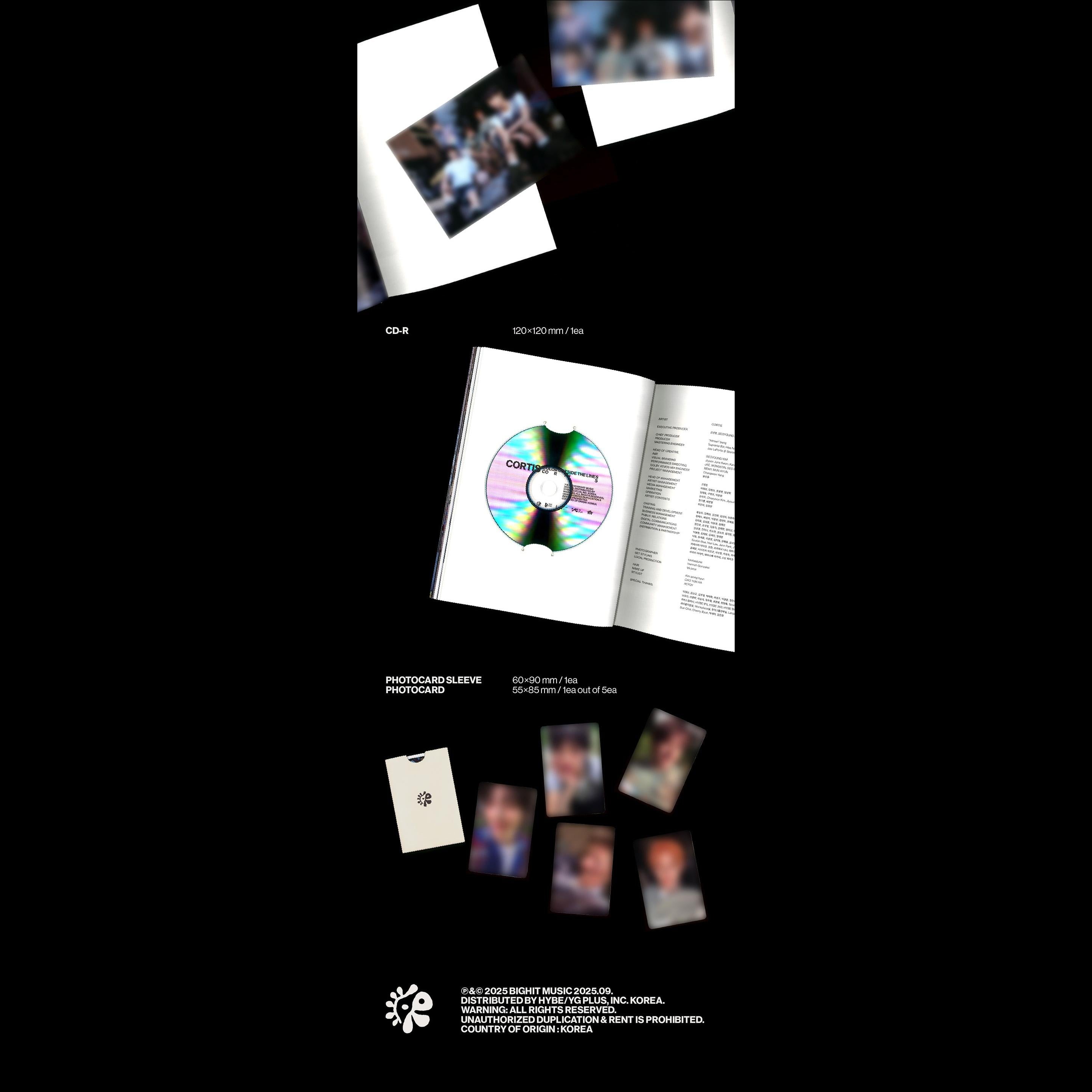 CORTIS [COLOR OUTSIDE THE LINES] The 1st EP Album