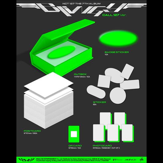 [Pre-order] NCT 127 [BLINGY] CALL 127 Ver. + Free Gift