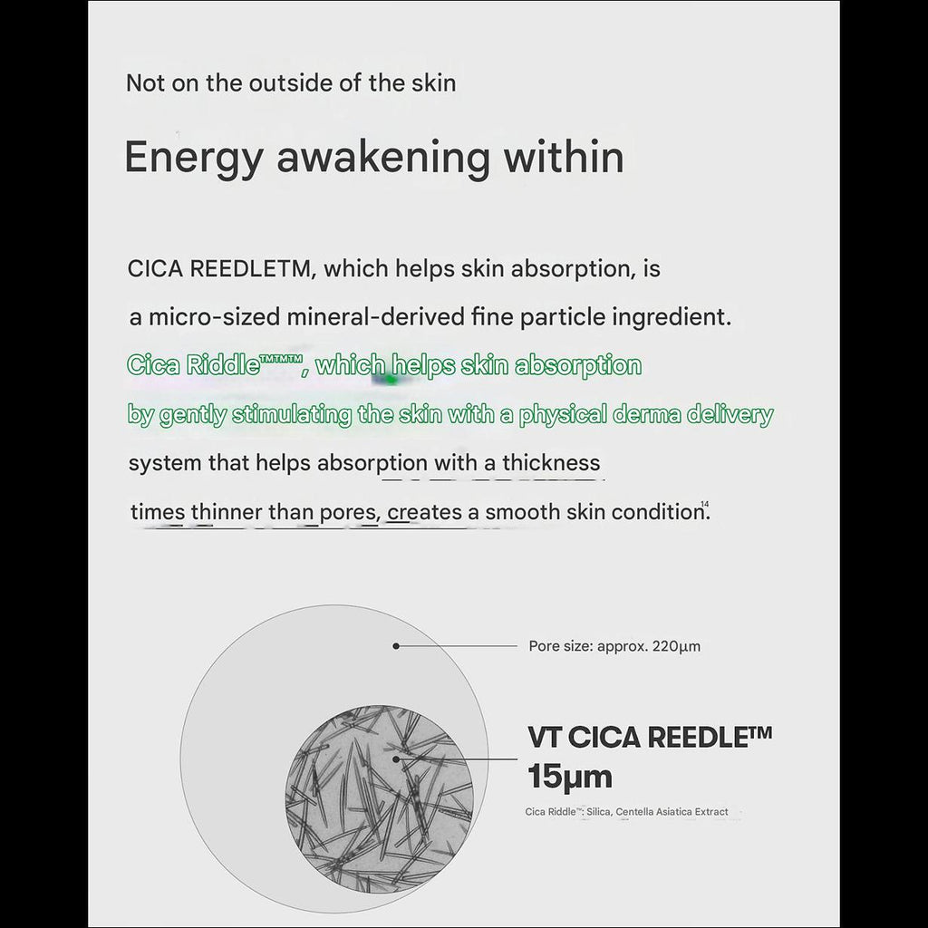 VT RETI-A REEDLE SHOT 100 Wrinkle Improvement & Brightening Dual Functional Cosmetics