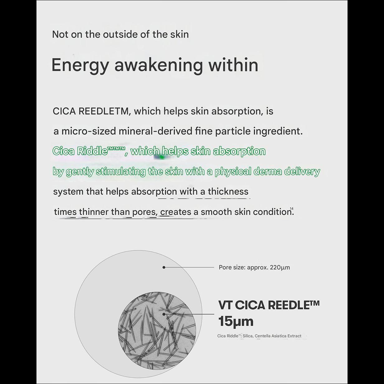 VT RETI-A REEDLE SHOT 100 Wrinkle Improvement & Brightening Dual Functional Cosmetics